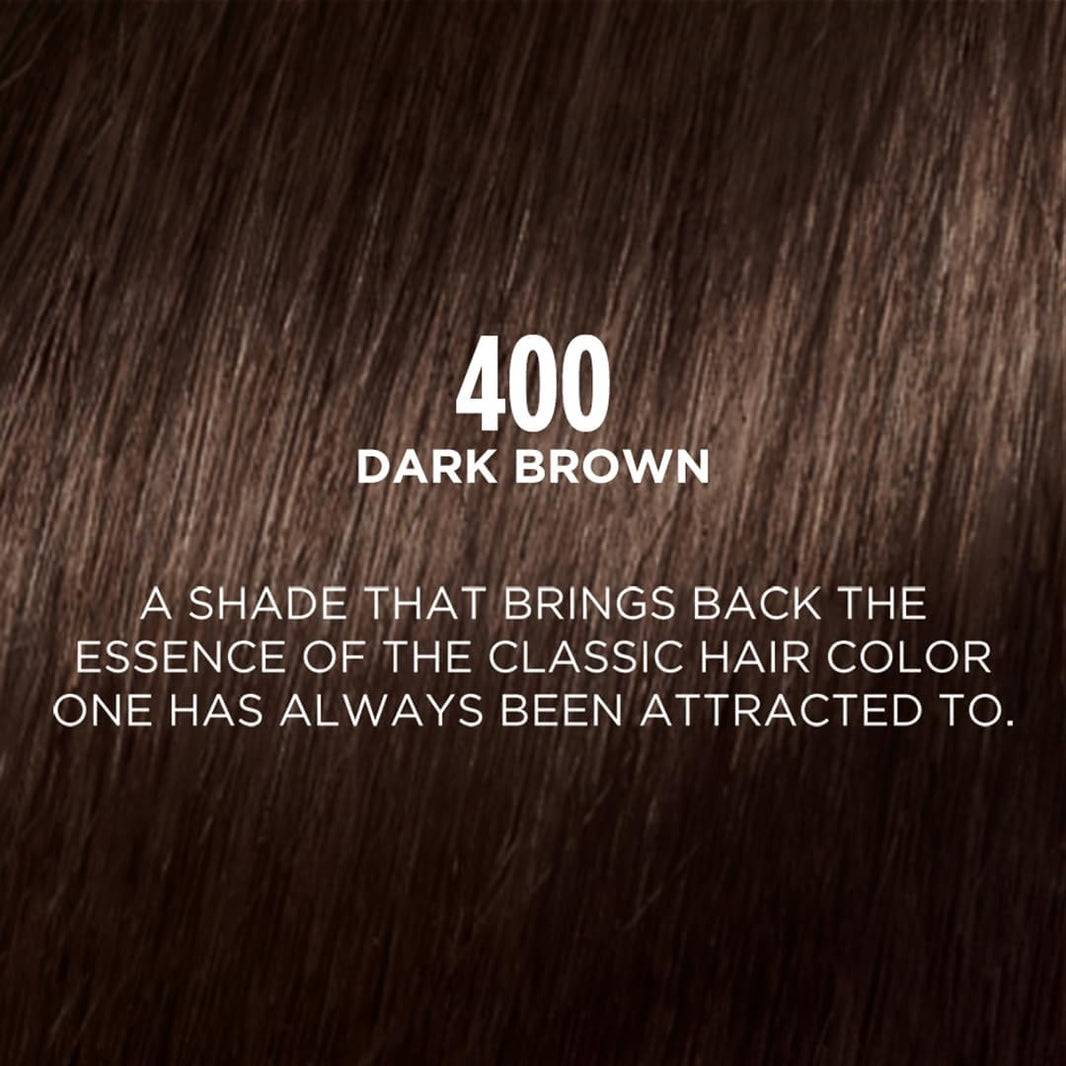 LOREAL PARIS COLOR DARK BROWN 400 WITH KIT 87.5G