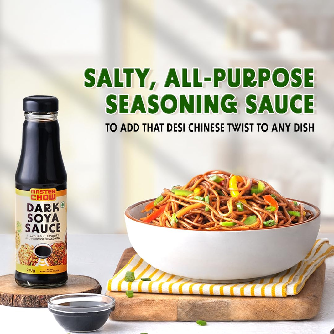 MASTER CHOW DARK SOYA SAUCE 210 GM