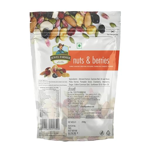 JEWEL FARMER NITS & BERRIES 200 GM