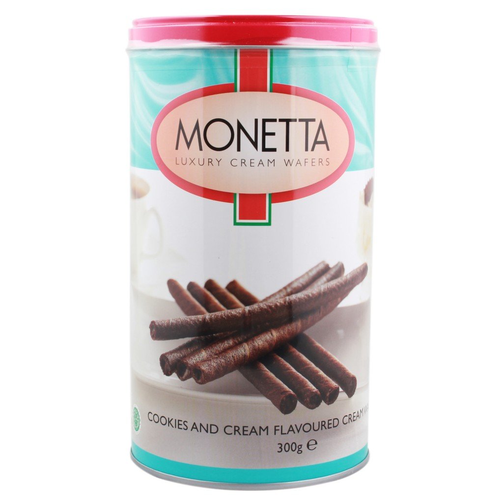 MONETTA CREAM WAFER COOKIES N CREAM FLAVOUR 300 GM