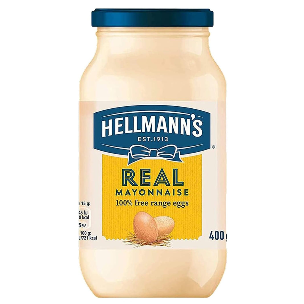 HELLMANNS REAL MAYONNAISE 400GM
