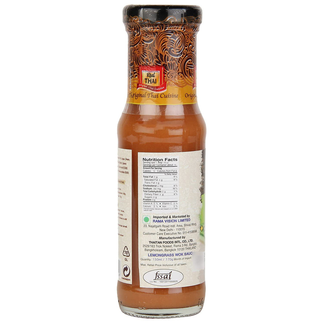 REAL THAI LEMONGRASS SAUCE 150ML