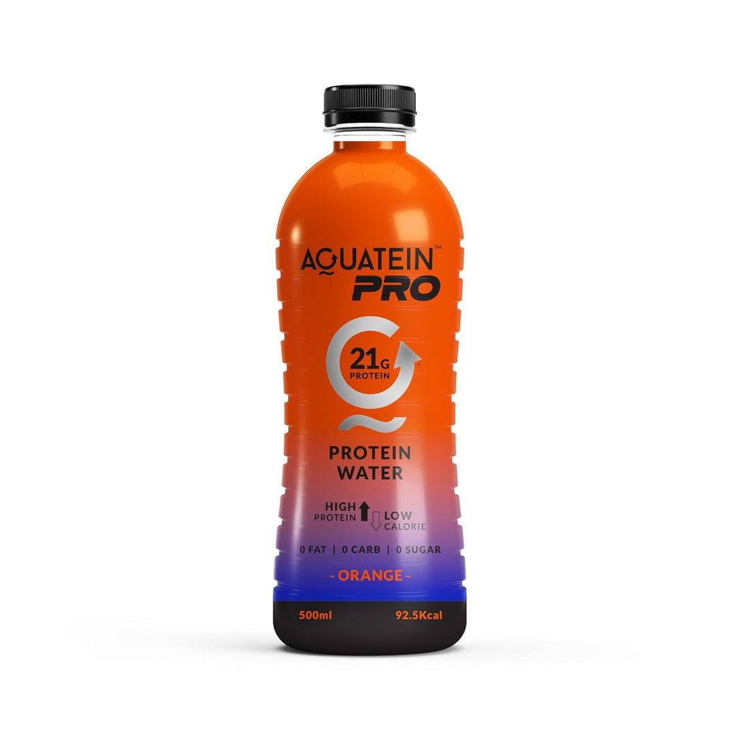 AQUATEIN PROTIEN WATER 21 GM ORANGE FLAVOUR 500 ML