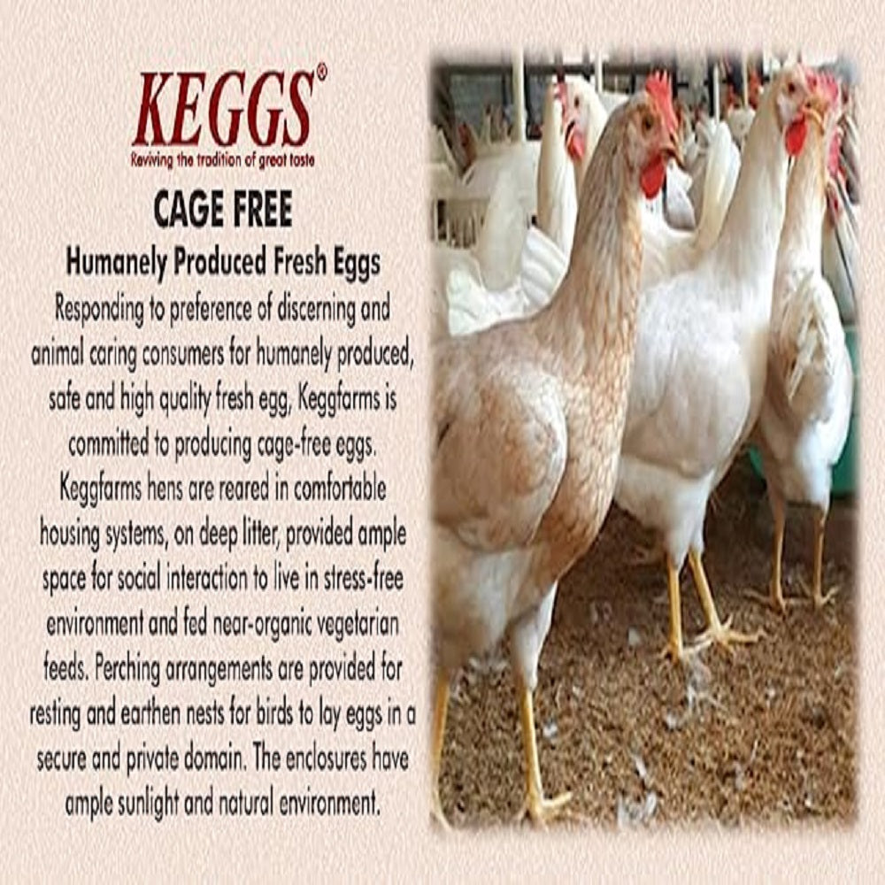 KEGGS BROWN EGGS - 6 PCS