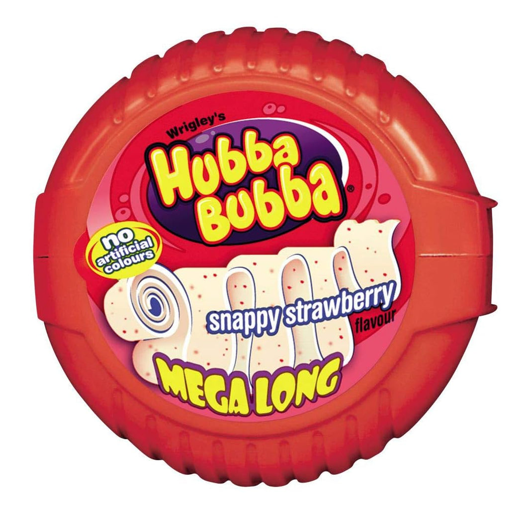 HUBBA BUBBA SNAPPY STRAWBERRY MEGA LONG 56G