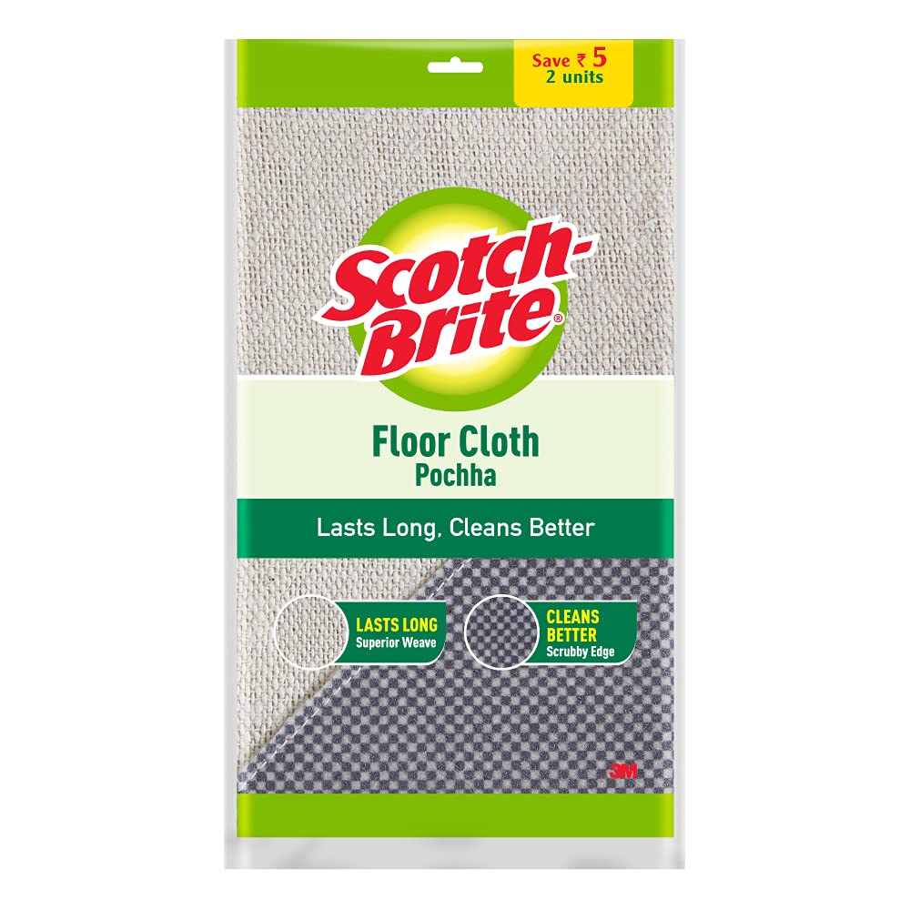 SCOTCH BRITE FLOOR CLOTH POCHHA 2N