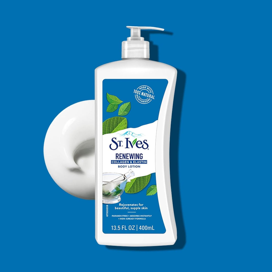 ST IVES COLLAGEN N ELASTIN BODY LOTION 400 ML