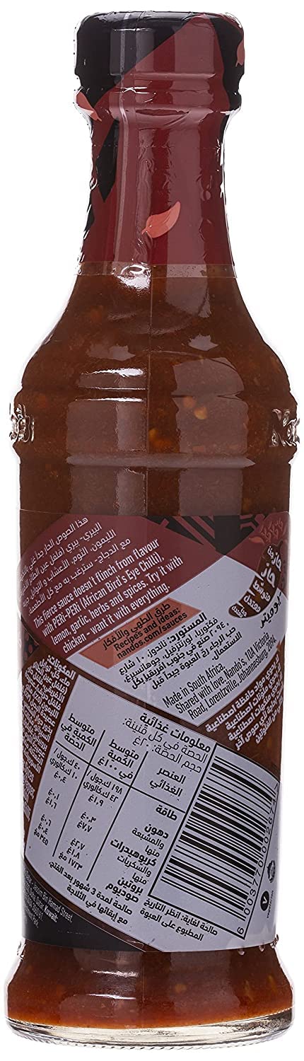 NANDO`S PERI PERI SAUCE XX HOT 250 GM