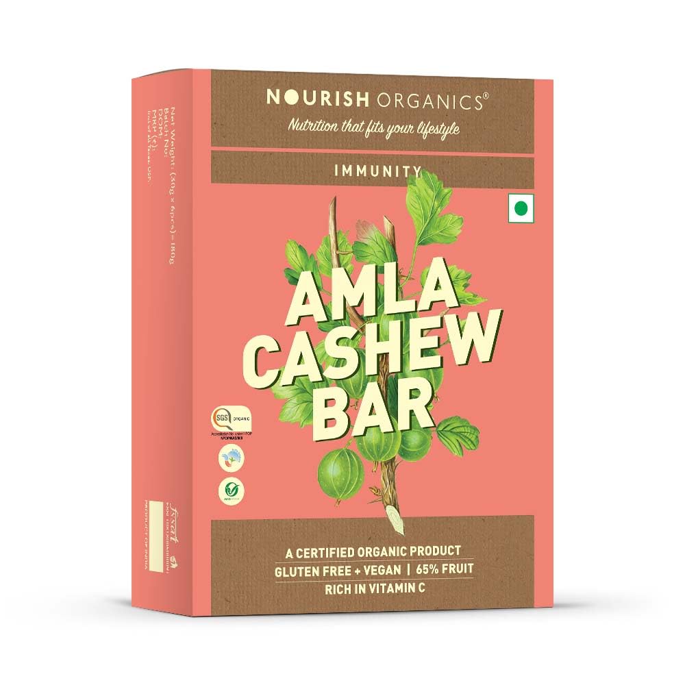 NOURISH ORG AMLA BAR 30G