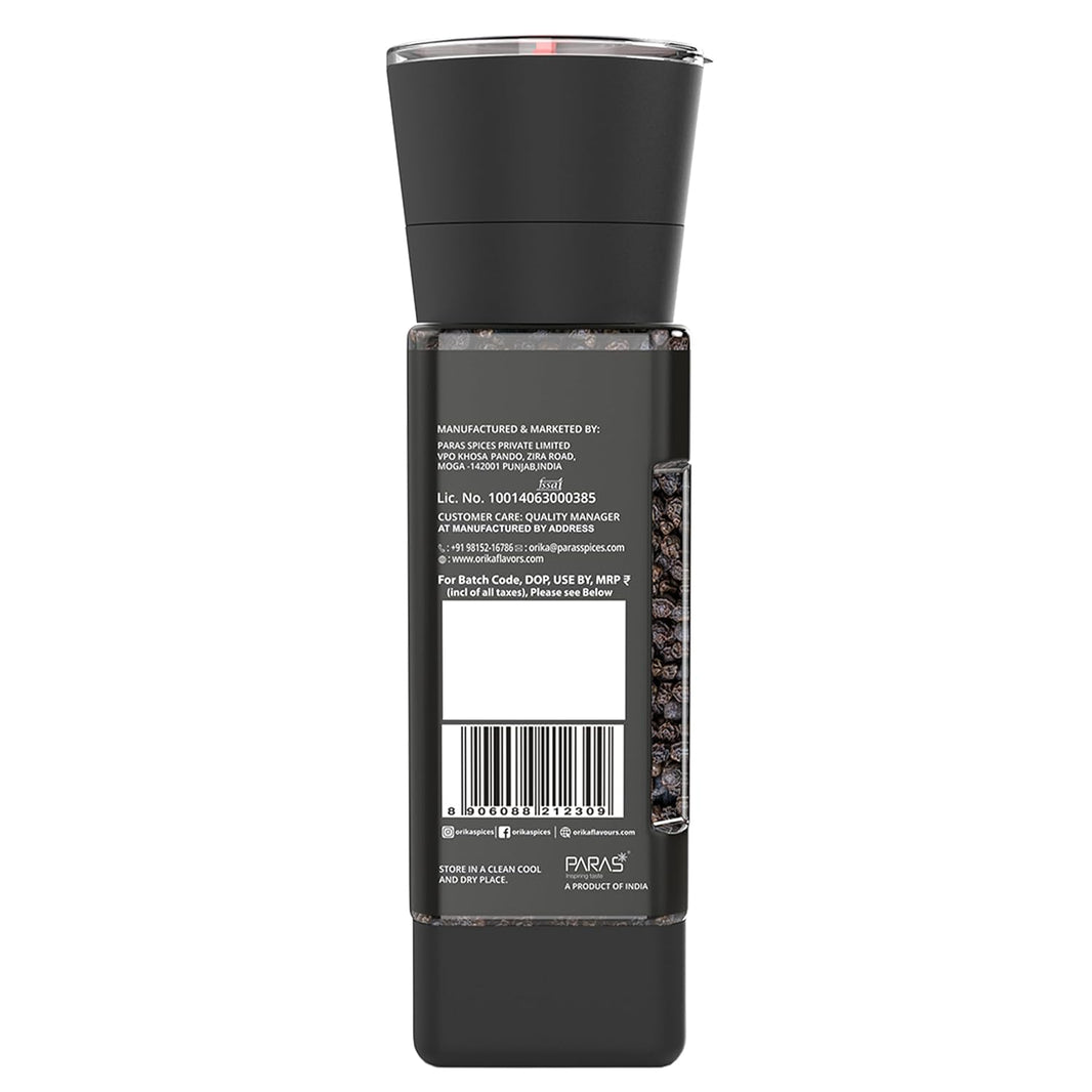 ORIKA MALABAR BLACK PEPPER GRINDER 100 GM