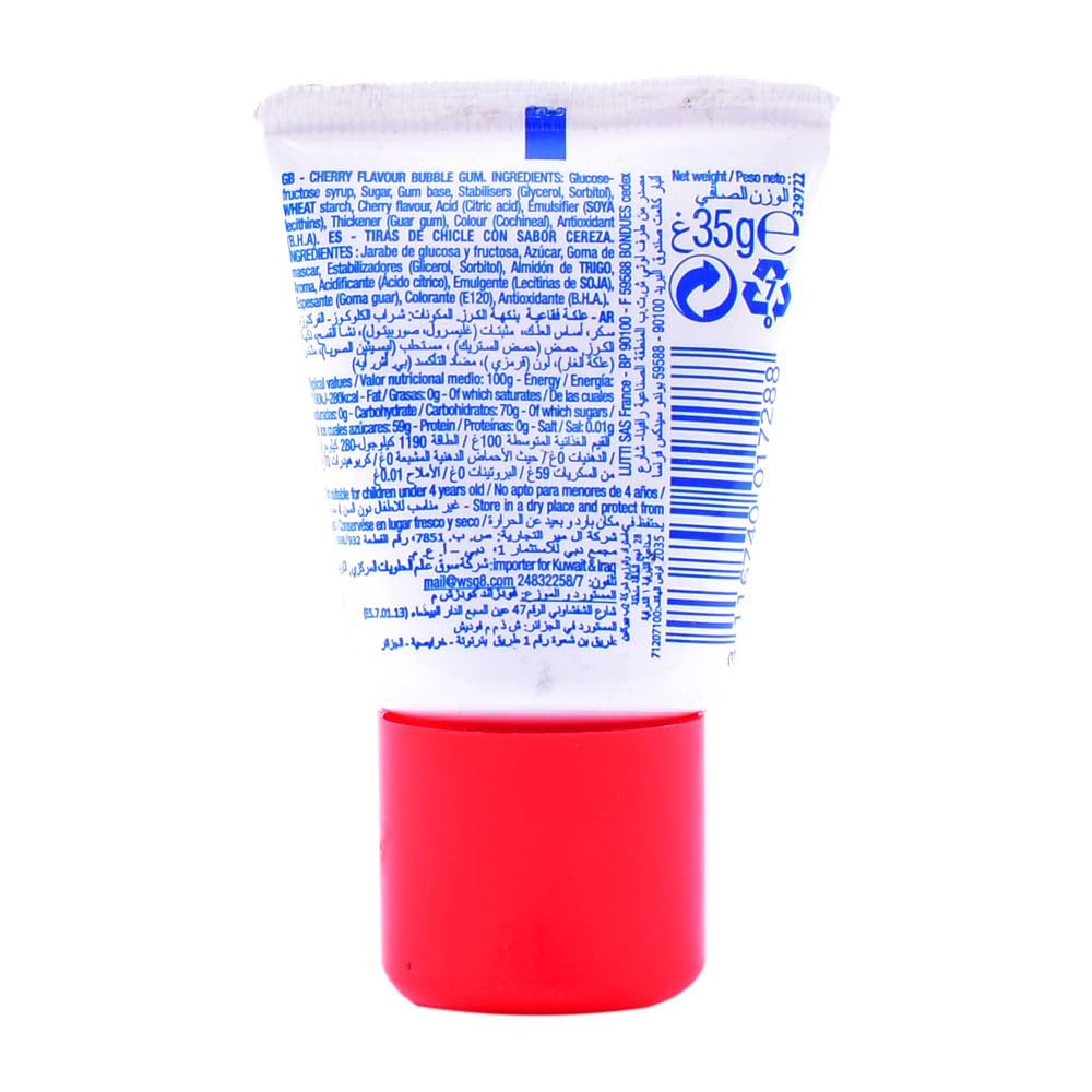 LUTTI TUBBLE GUM CHERRY