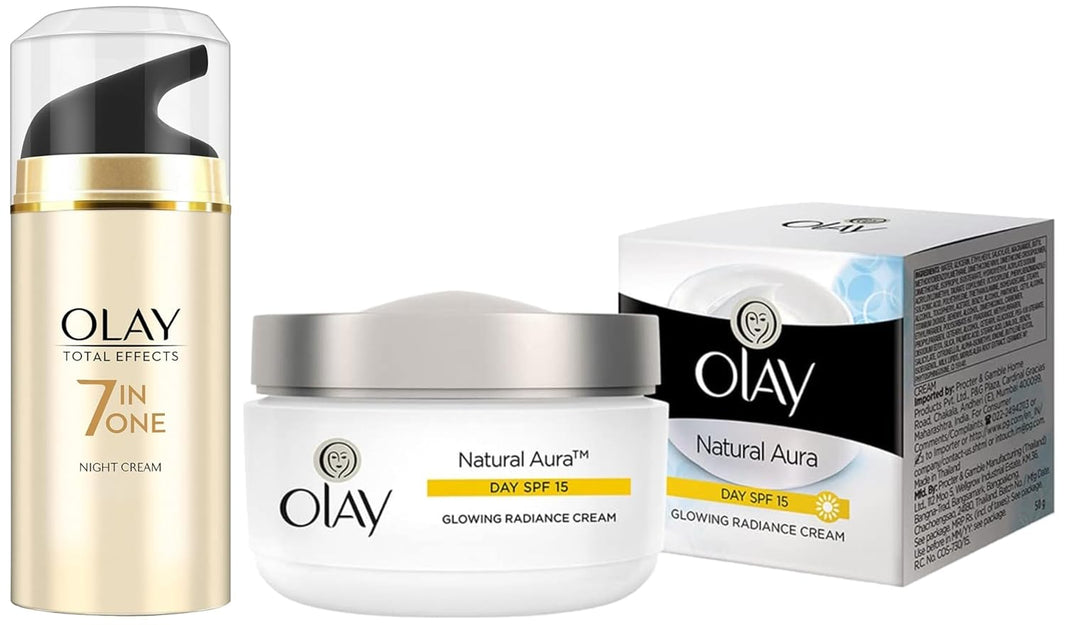 OLAY NATURAL WHITE GLOWING FAIRNESS CREAM SPF24 50G