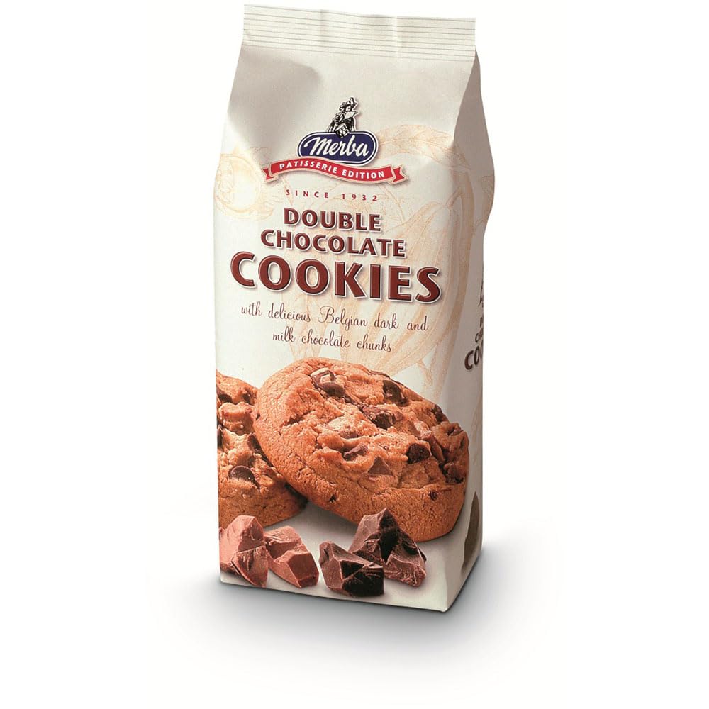 MERBA DOUBLE CHOCLATE COOKIES 200 GM