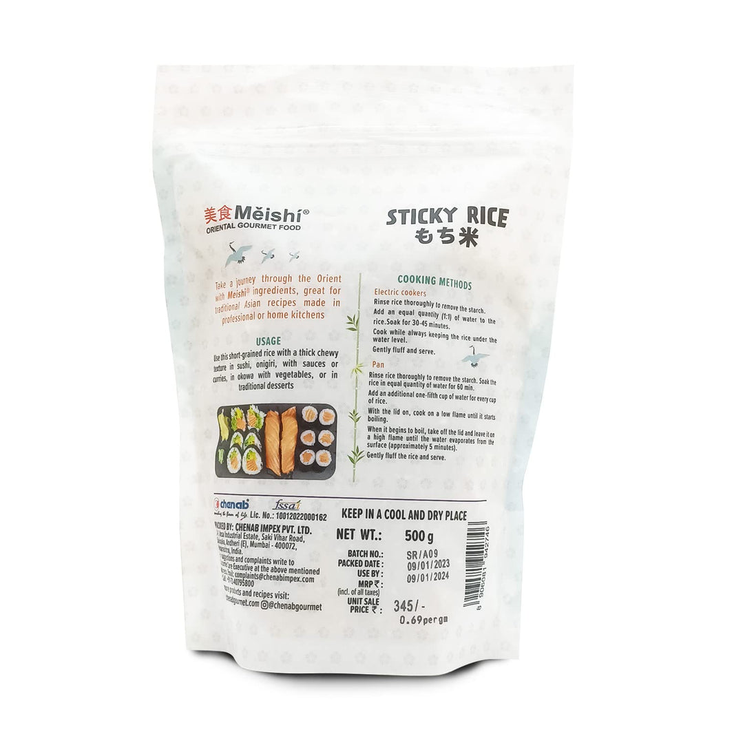 MEISHI STICKY RICE 500 GM