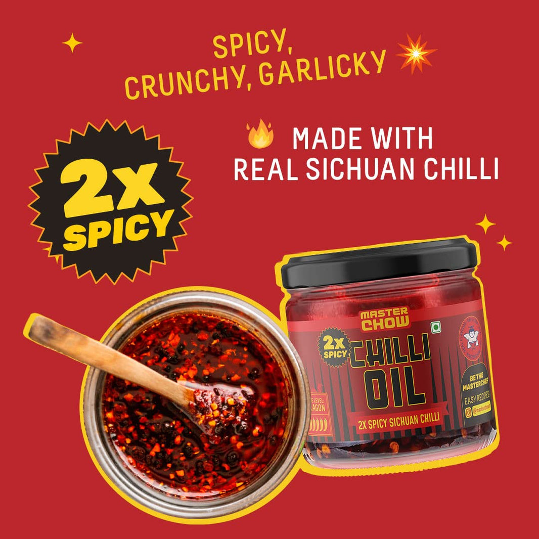 2X SPICY CHILLI CRISP HOT AND SPICY