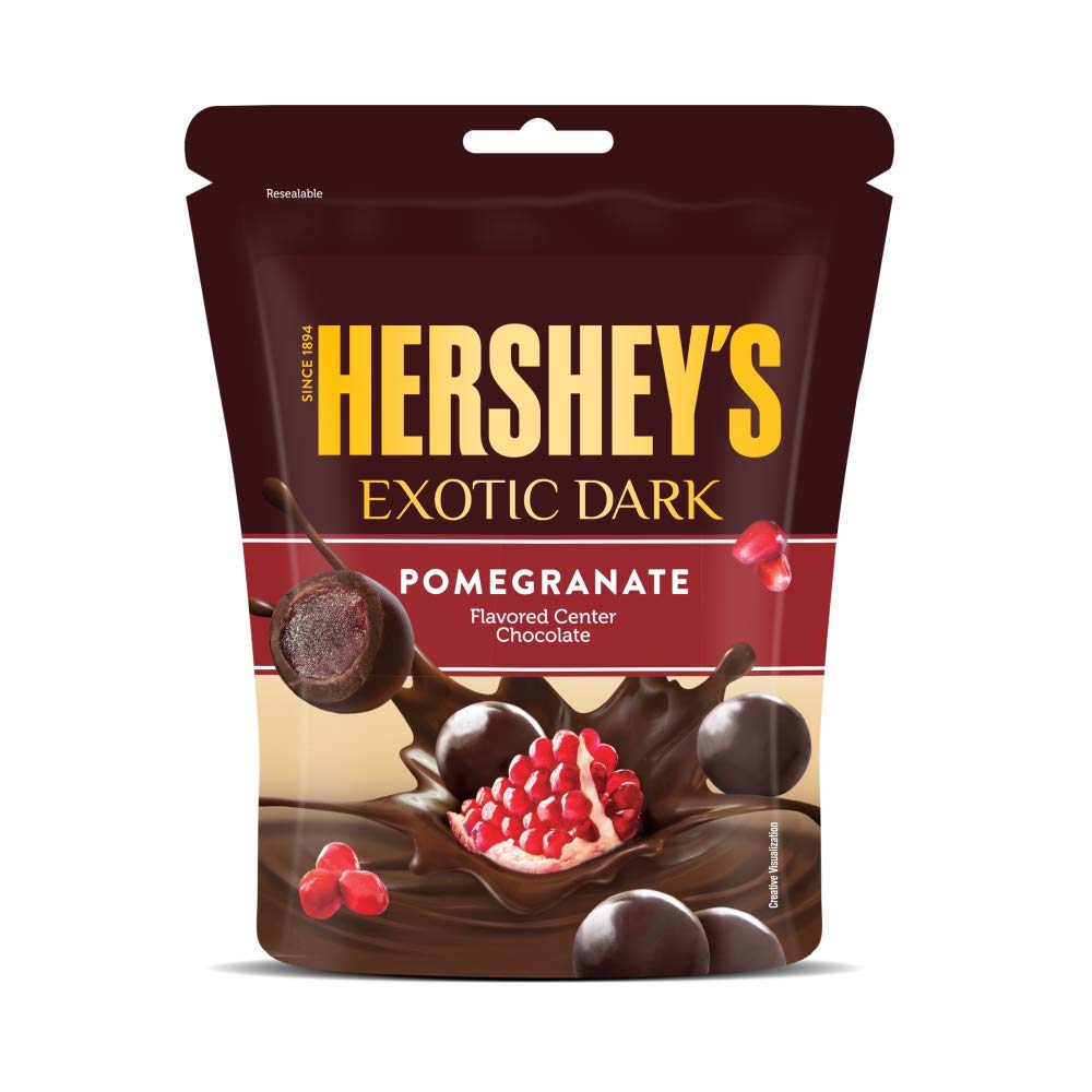 HERSHEYS EXOTIC DARK POMEGRANATE 100G
