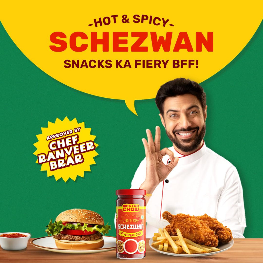 MASTER CHOW HOT AND SPICEY SCHEZWAN SAUCE