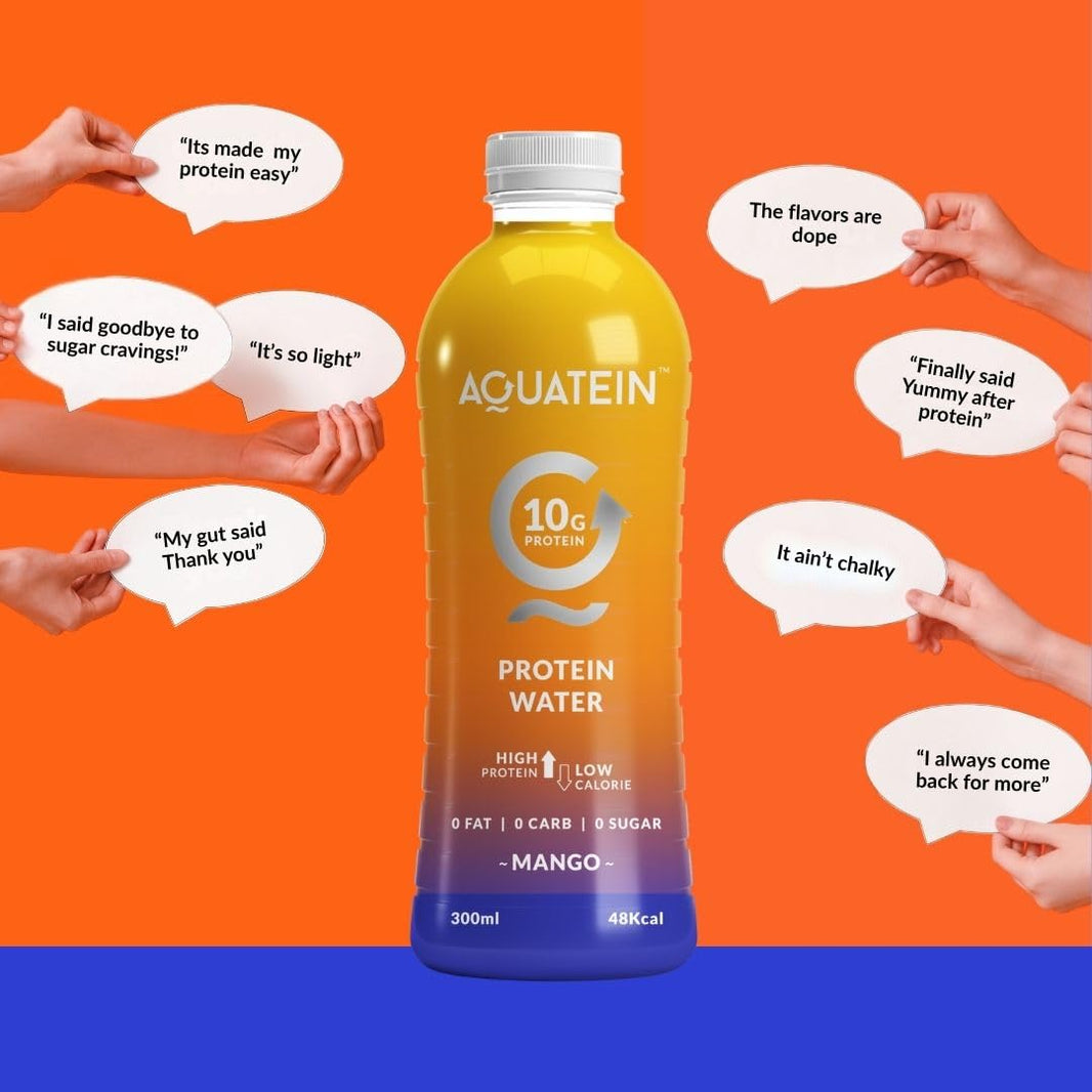 AQUATEIN PRO PROTEIN WATER PINEAPPLE  FLV 300ML