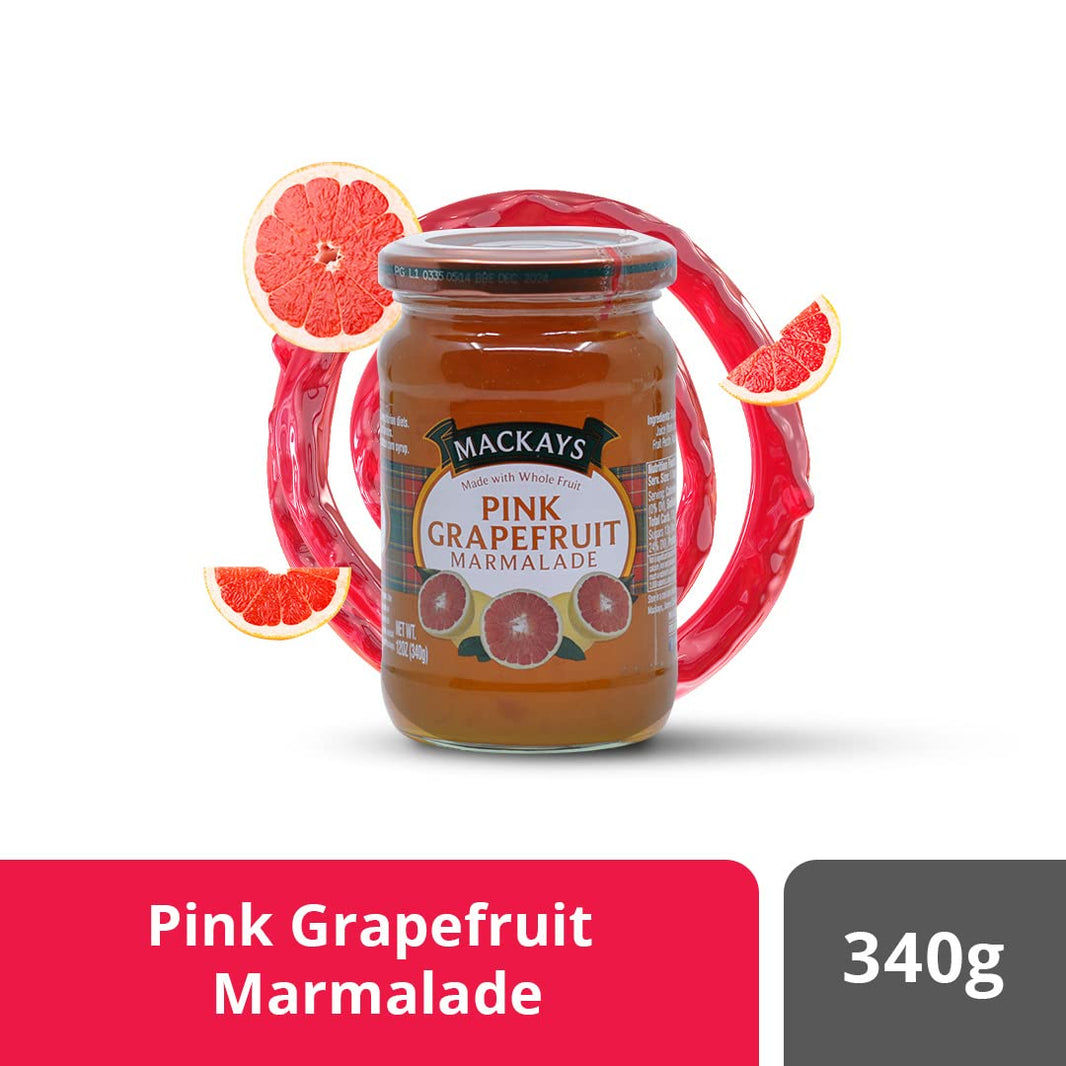 MACKAYS PINK GRAPEFRUIT MARMALADE 340 GM