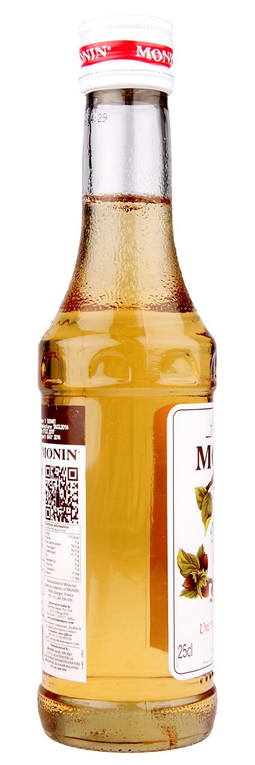 MONIN HAZELNUT SYRUP 250ML