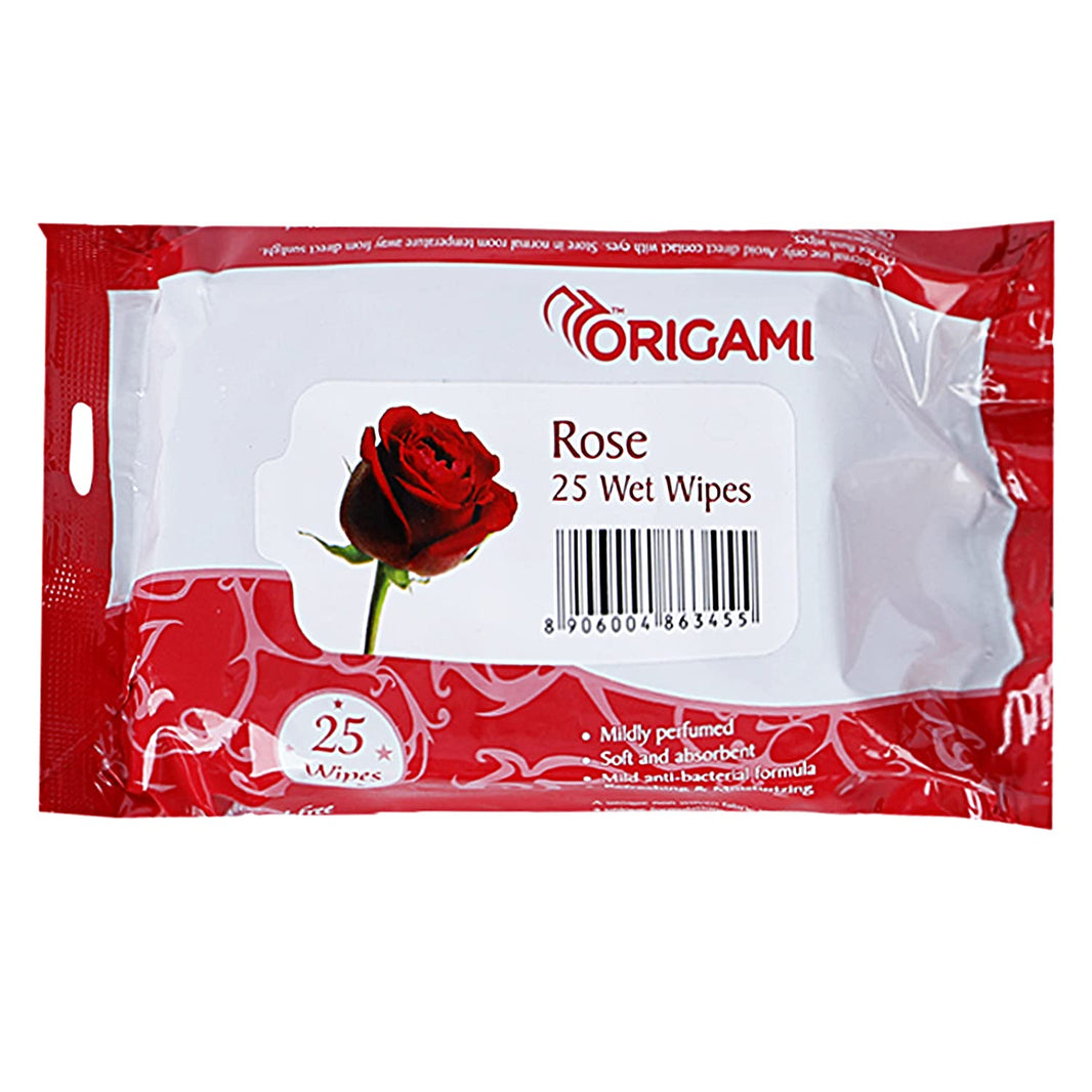 ORIGAMI WET WIPES 25N