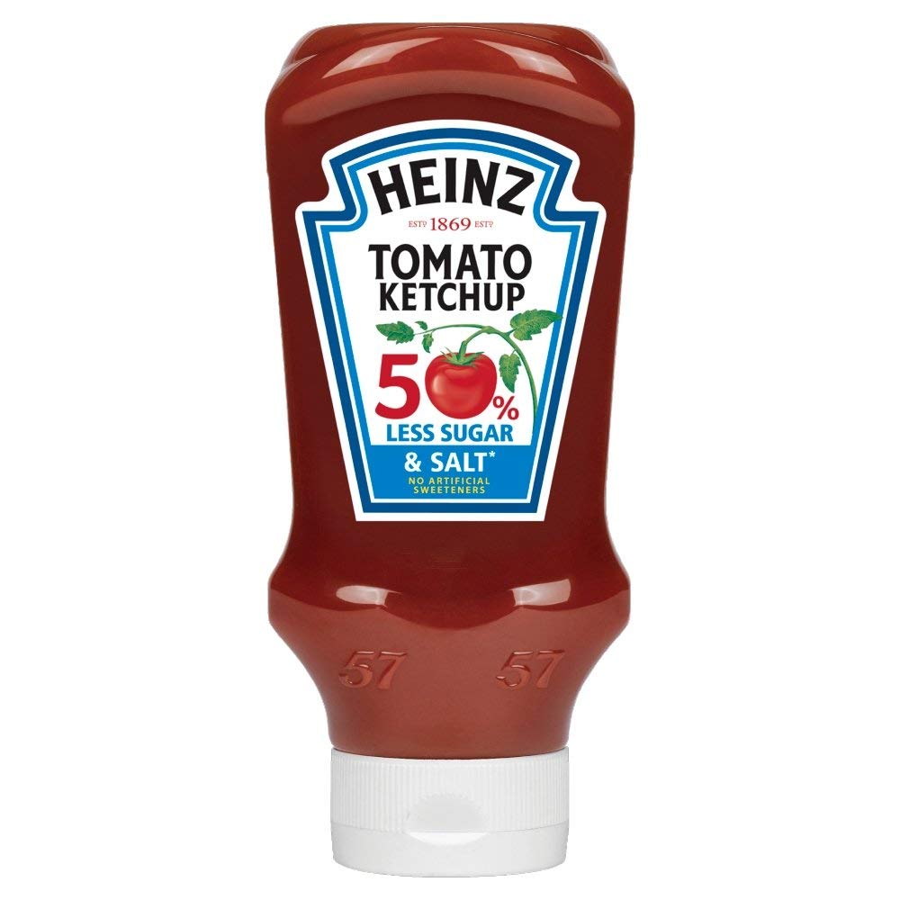 HEINZ TOMATO KETCHUP SUGAR LESS 625 GM
