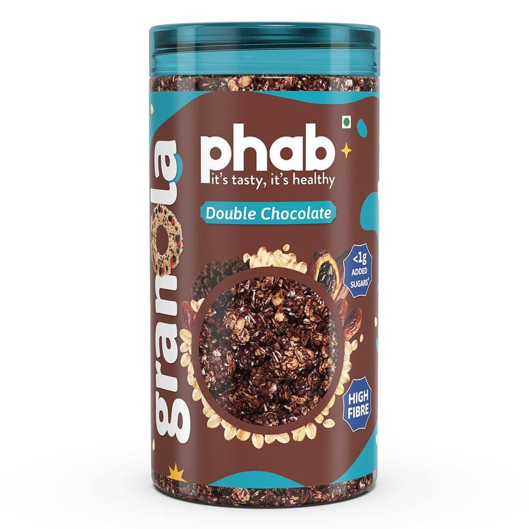 PHAB GRANOLA DOUBLE CHOCOLATE 245 GM