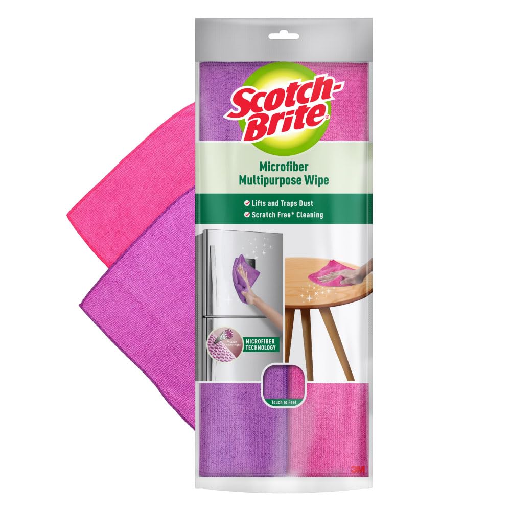SCOTCH BRITE MICROFIBER MULTIPURPOSE WIPE 1N