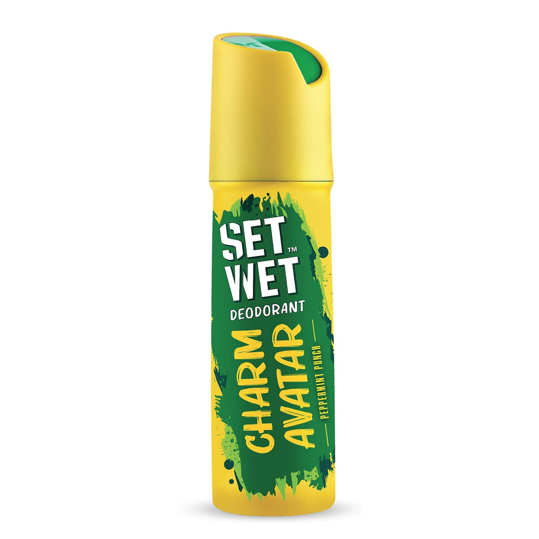 SET WET DEODRANT CHARM AVATAR PEPPERMINT PUNCH 150 ML