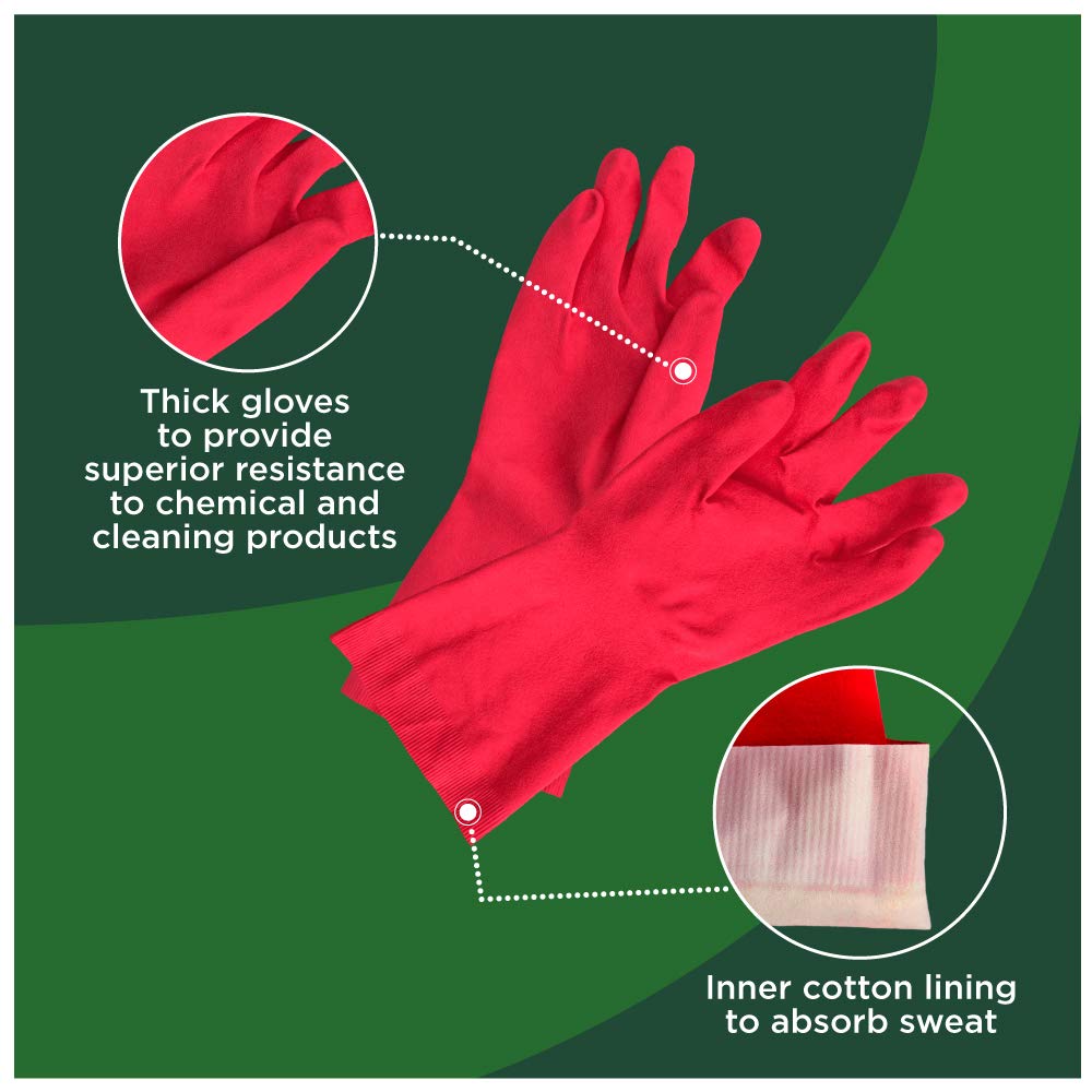 SCOTCH BRITE KITCHEL GLOVES L SIZE