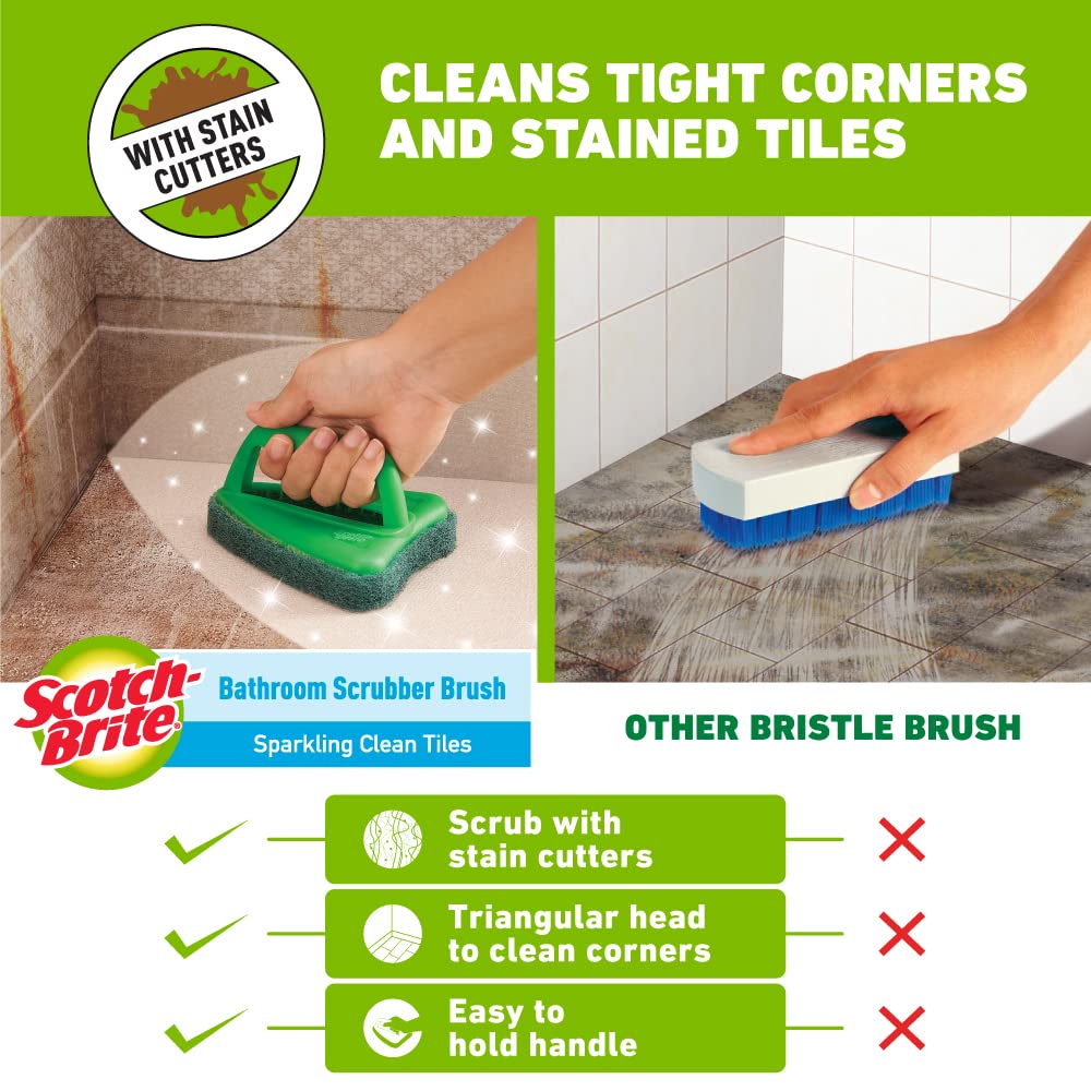 SCOTCH BRITE BATHROOM SCRUB BRUSH 2N