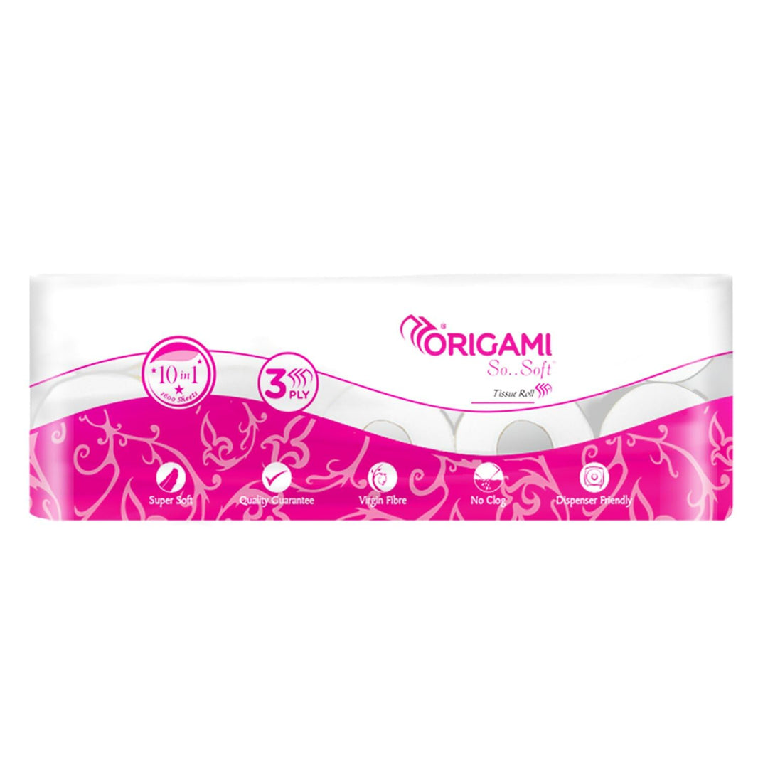 ORIGAMI TISSUE ROLL 10PCS