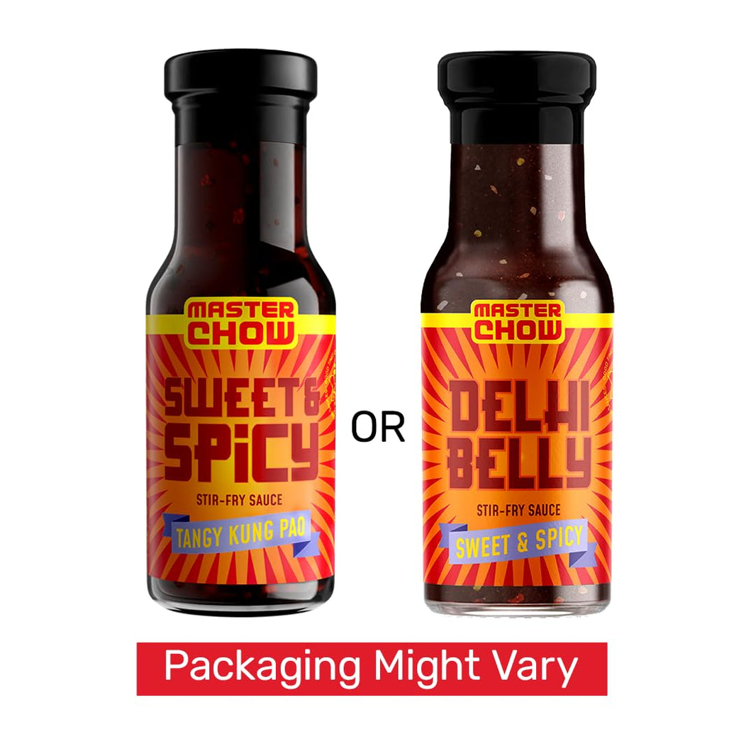 MASTER CHOW DELHI BELLY STR FRY SWEET & SPICY SAUCE 220 GM