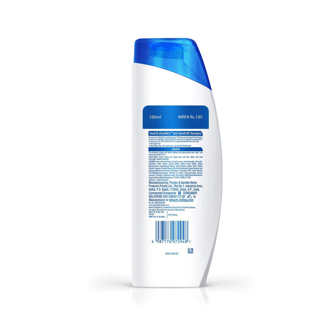 HEAN N SHOULDERS NEEM SHAMPOO 180 ML