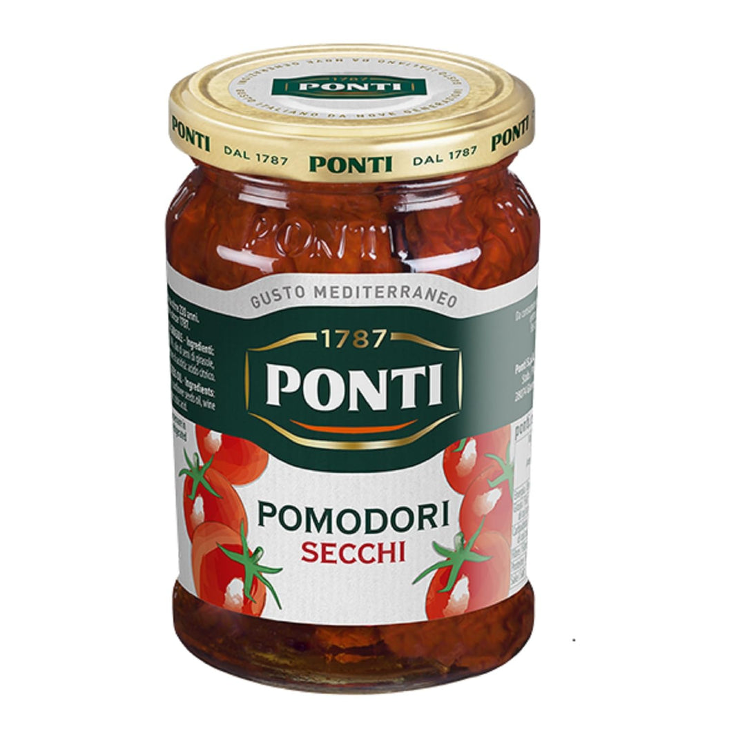 PONTI DRIED TOMATOES IN SUNFLOWER OIL 280 GM