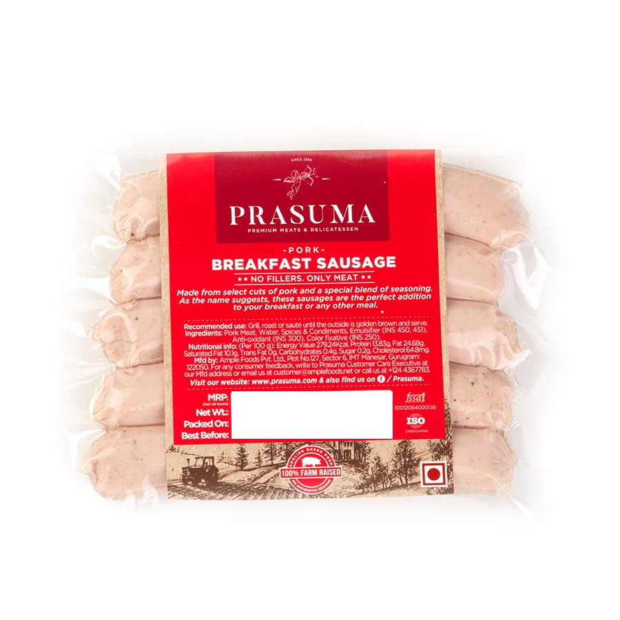 PRASUMA FROZEN PORK SAUSAGE 250GM