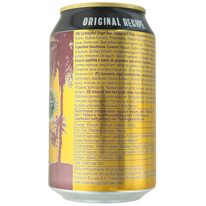 OLD JAMAICA REG GINGER BEER CN 330ML