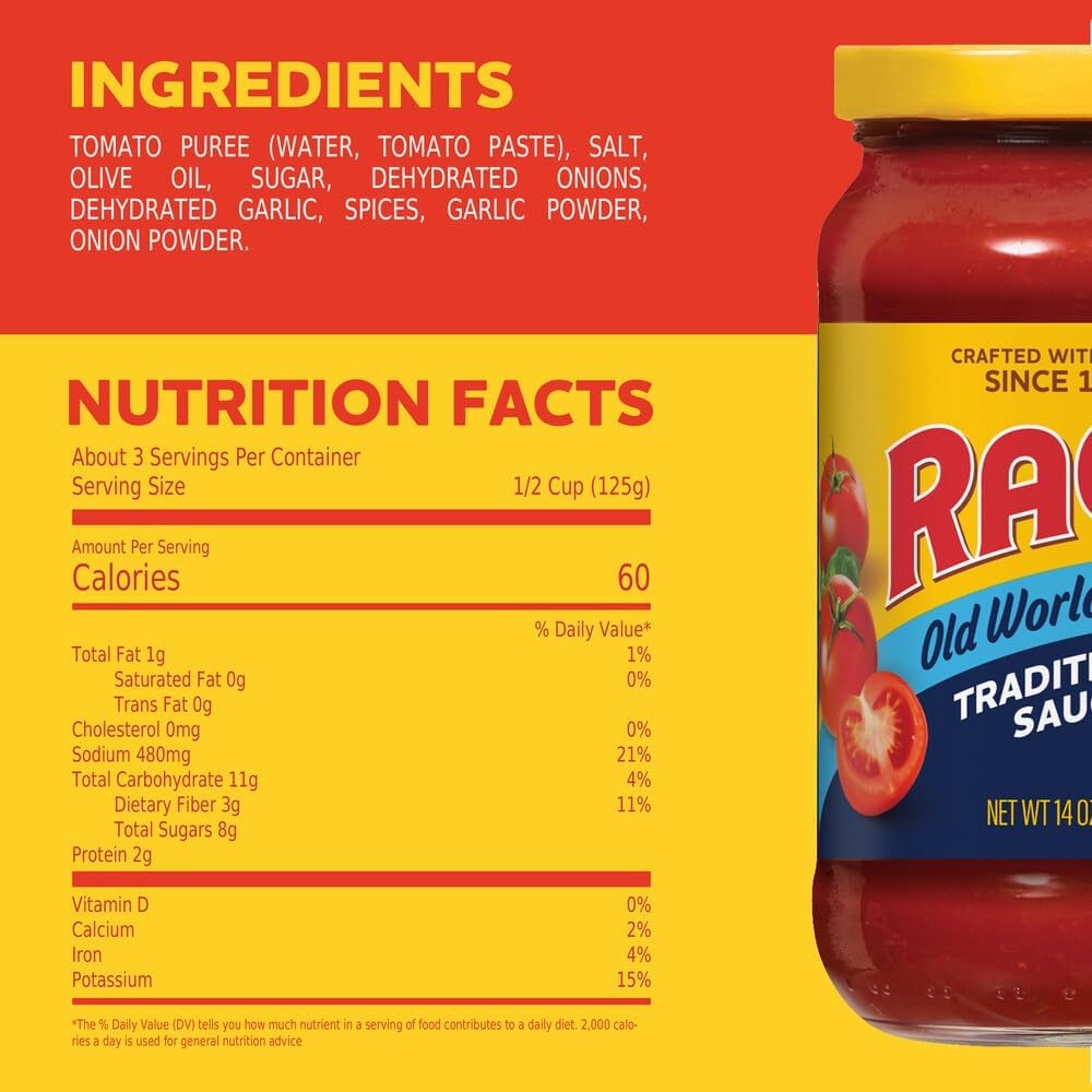 RAGU PASTA SAUCE TRADITIONAL 396 GM