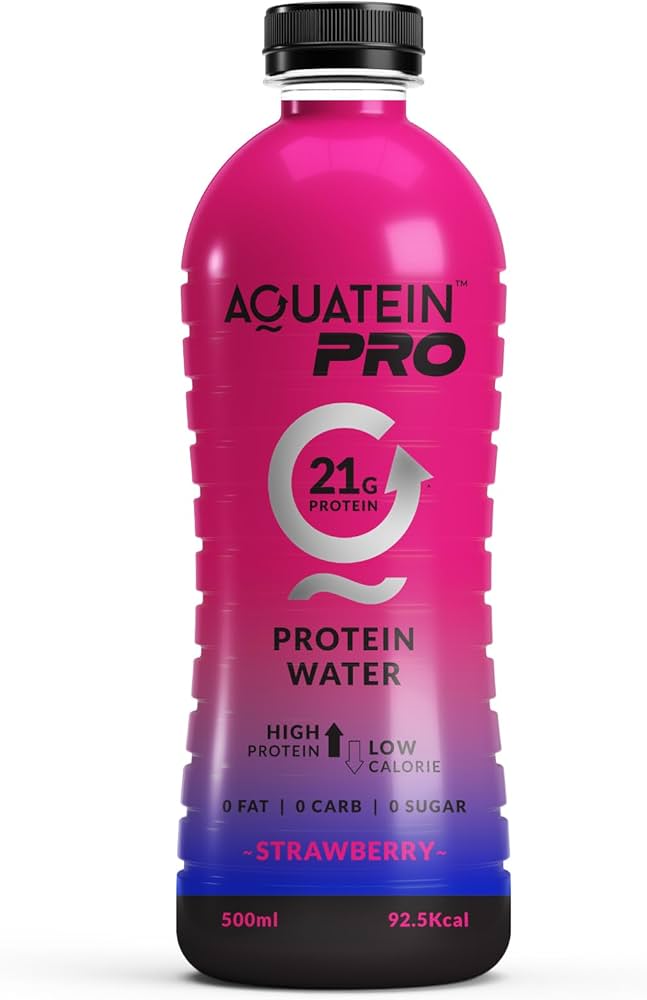 AQUATEIN PROTIEN WATER 21 GM STRAWBERRY FLAVOUR 500 ML