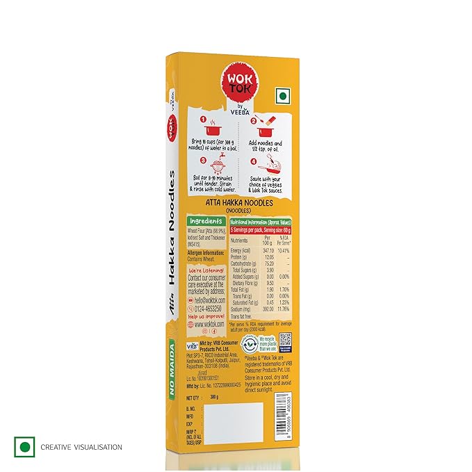 WOK TOK HAKKA NOODLES 300 GM