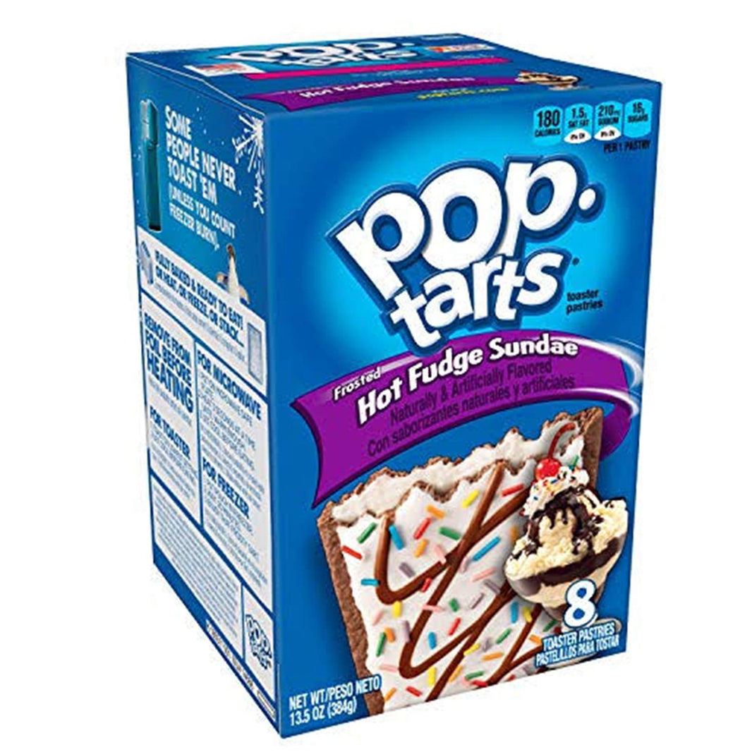 KELLOGGS POP TARTS FROSTED HOT FUDGE SUNDAE 384G