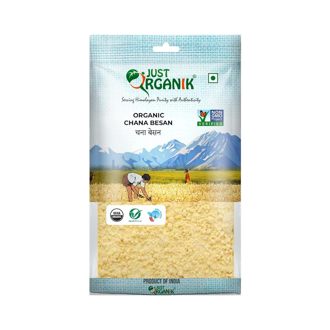 JUST ORGANIK CHANA BESAN 500G