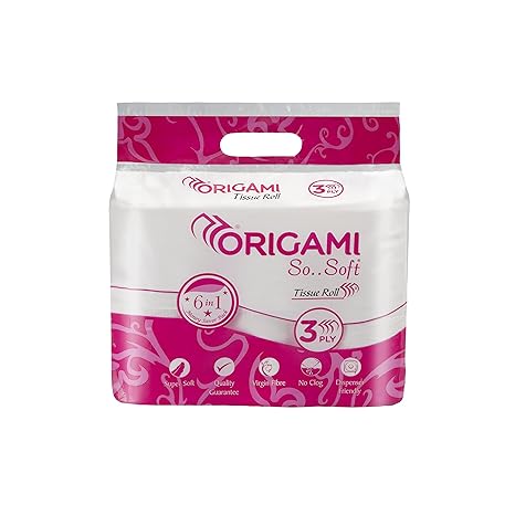ORIGAMI SOFT TOILET ROLL 10*1 (SET)