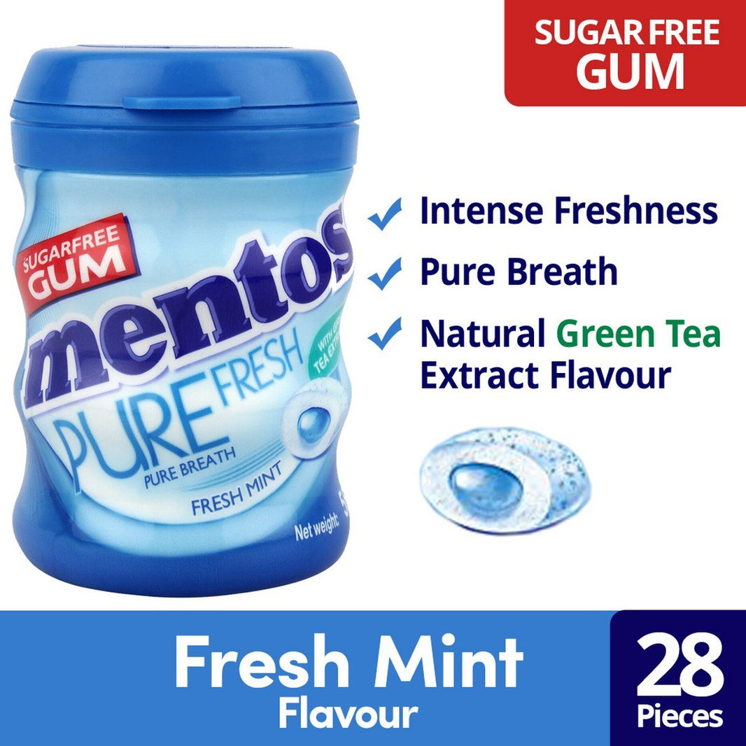 MENTOS ASSOTED JAR 56 GM