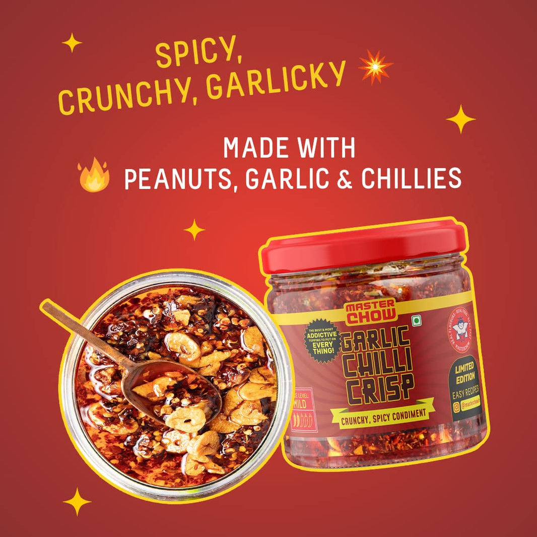 MASTER CHOW GARLIC CHILLI CRISP CRUNCY