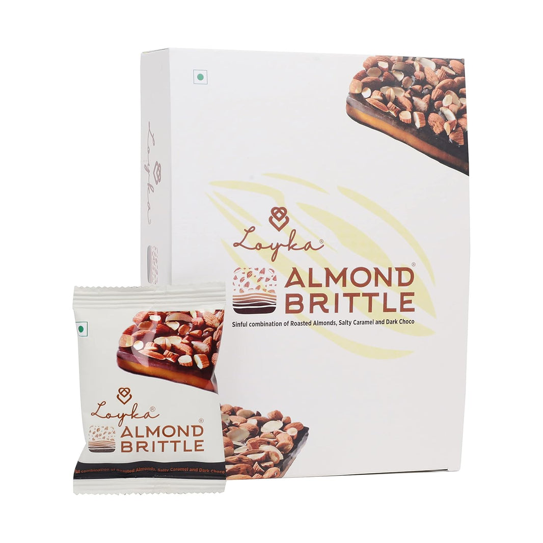 LAYKA ALMOND BRITTLE CHOCOLATE BOX