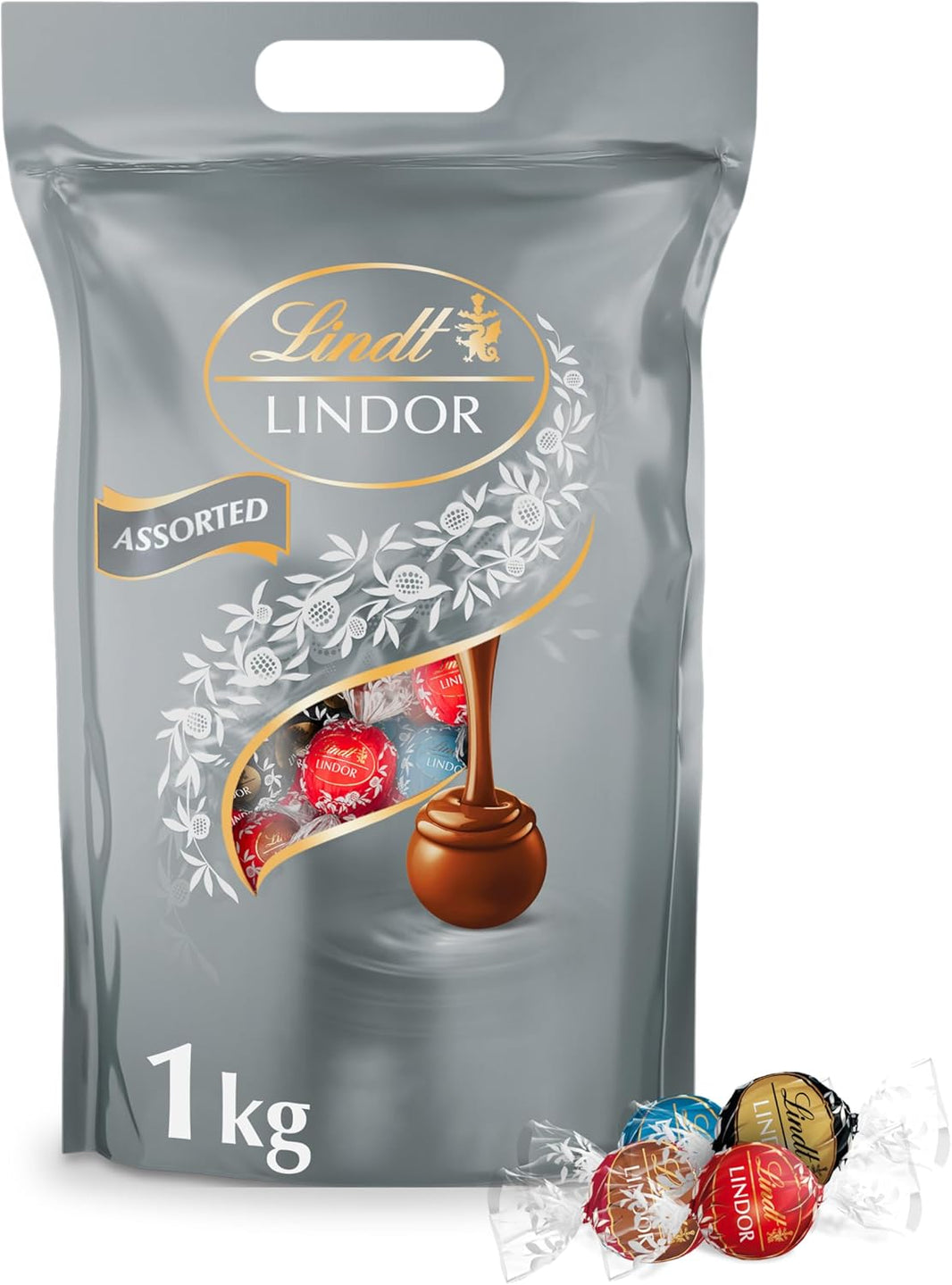 LINDT LINDOR SILVER PACK
