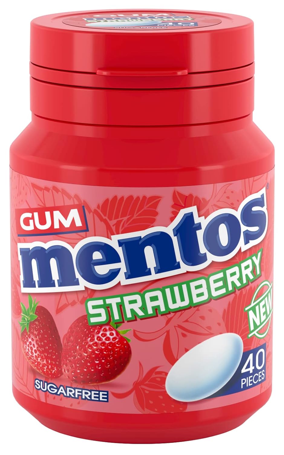 MENTOS ASSORTED STRAWBERRY 56 GM