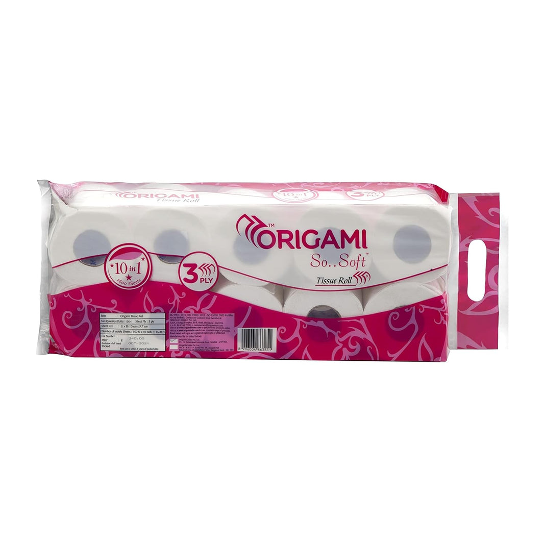 ORIGAMI TISSUE ROLL 10PCS