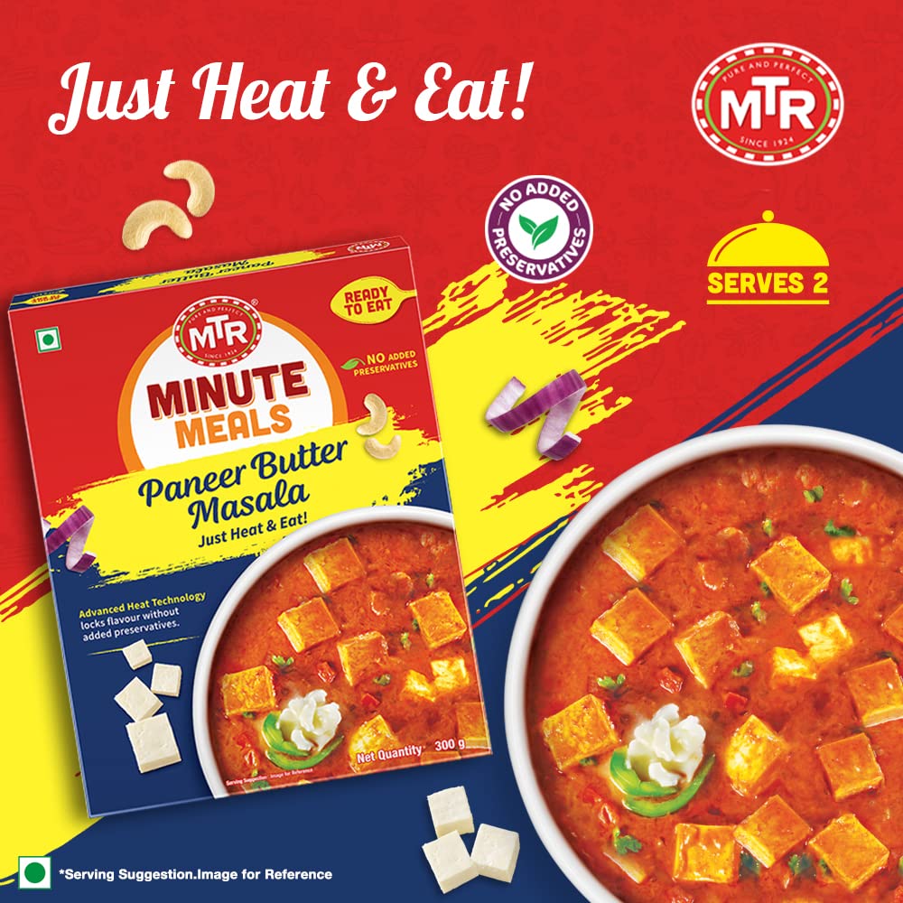 MTR MINUTE MEALS PANEER BUTTER MASALA
